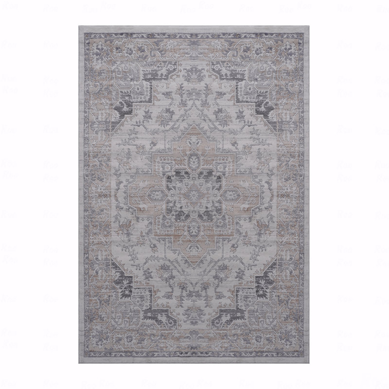 Oriental Style Non-Shedding Function Living Room Bedroom Dining Home Office Stylish And Stain Resistant Area Rug