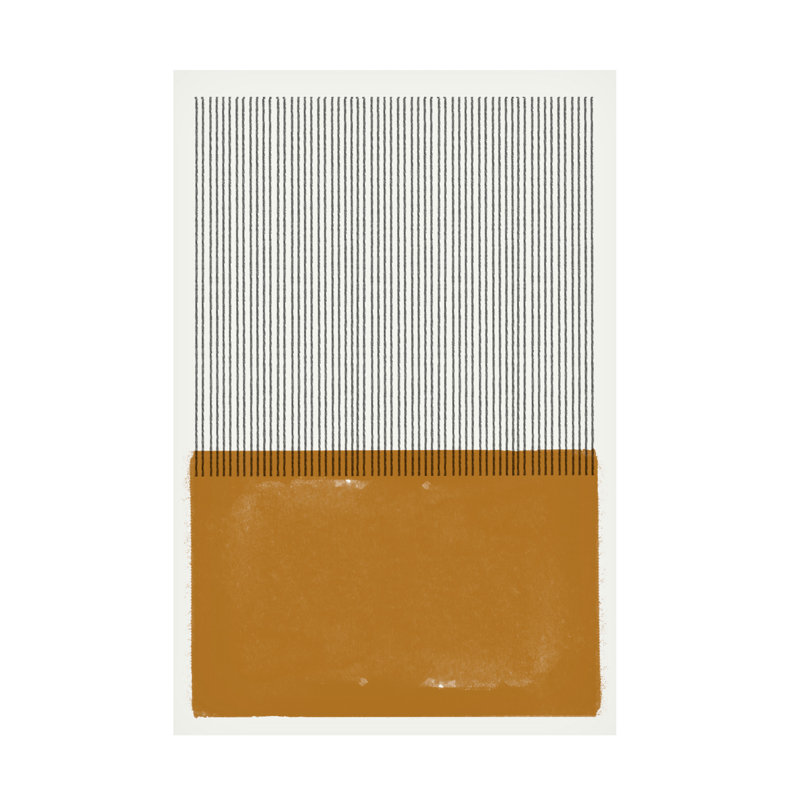 Œuvre bolognaise, simple, miniature, H 19 po x l 12 po