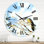 Old Bare Tree In Rustic Landscape - Traditional wall clock
