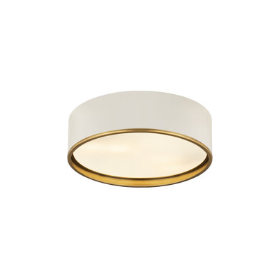 Branston 4-Light Dimmable Drum Flush Mount