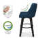 Loriell Swivel Bar & Counter Stools with Solid Wood Frame