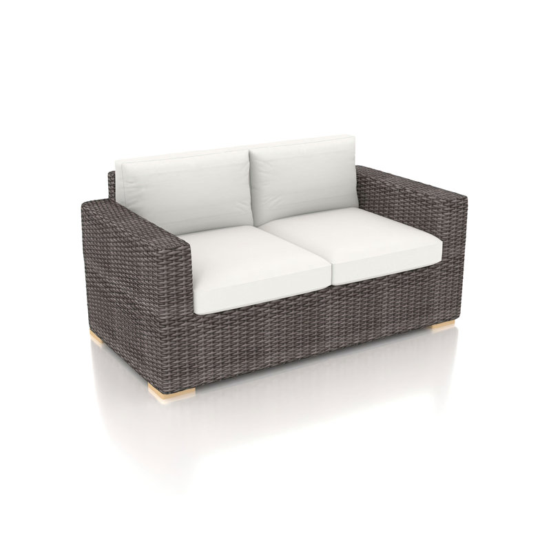 Dune Outdoor 2 - Seat Loveseat, Canvas Natural Sunbrella® Canvas