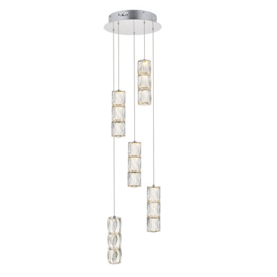 Alfee 5 - Light LED Cluster Pendant