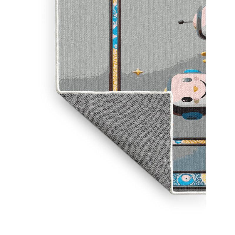 Tapis pour enfants Zoomie, Rectangle 4pi x 6 pi