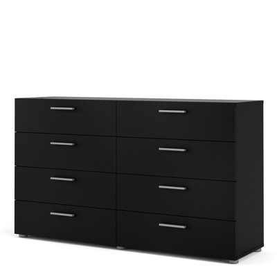 Diamone 8 Drawer 140Cm W Double Dresser