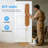 Modern Interior Doors, 32 x 80 in MDF Solid Core 3 Panel Wood Door