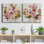 «Becoming Blush I», ensemble de 2 reproductions d'art sur toile tendue