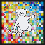 Pop Cat Painting by JP Kilkenny