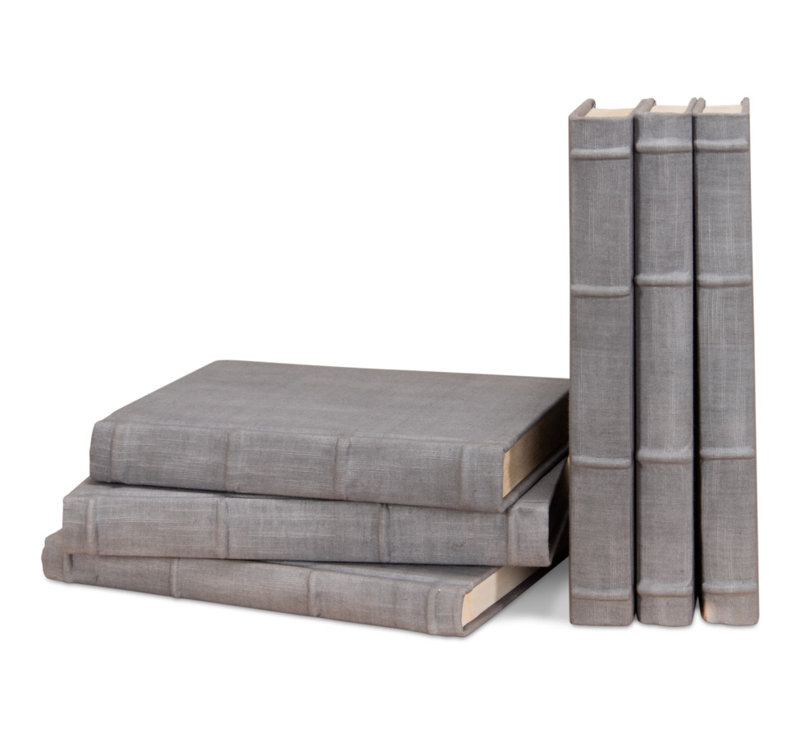 Ensemble de 12 livres Eru, Gris