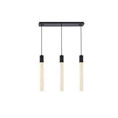 Suspension Weston à 3 lumières chromée