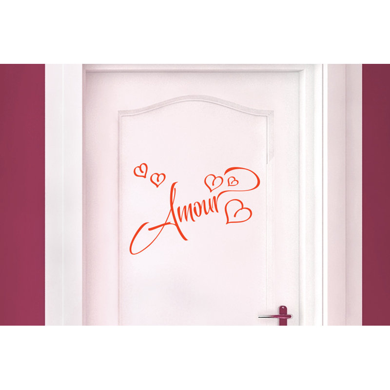 Wall Decal, Orange