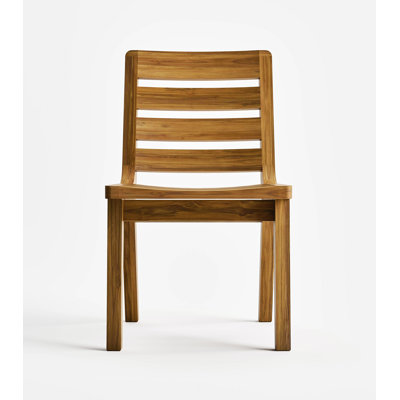 Casares Outdoor Teak Dining Side Chair