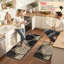 Tapis de cuisine texturé 2 pièces-1177614389