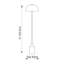 Hubbell 152.5cm Gold Novelty Floor Lamp