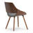 Malden Upholstered Dining Chair with Ergonomic Solid Wood Frame and Mid-Century Modern Style-88841696
