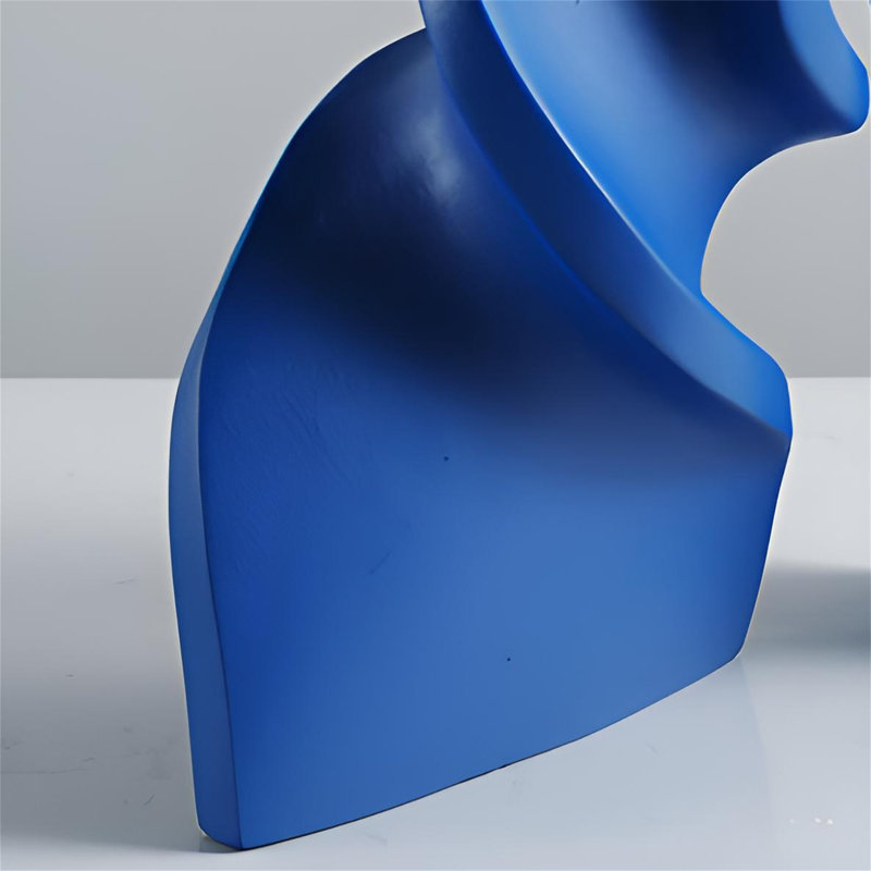 Présentoir de salon élégant et élégant, Bleu