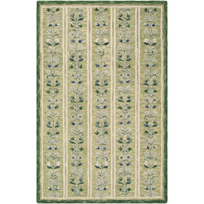 Manor Hand-Tufted Floral Accent Rug