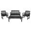 Ensemble de conversation pour 4 personnes Anette-135470537