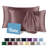 Soft Poly Satin Pillowcase Set-87081315-87081318