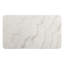 White Marble Top & Walnut Finish Dining Table