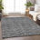 Premium Machine Washable Prisco Gray Rug