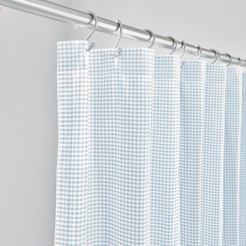 Rideau de douche 100% coton Malaya, Ciel