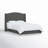 Allis Upholstered Wingback Bed-863512936-858840981