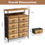 Alyus 8 Drawer Storage Drawer