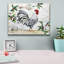 "Epic Graffiti" Seasonal Rooster 12 "par Jean Plout, art mural sur toile-110880642