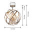 Lustre en forme de globe 4 lumières Vandyke