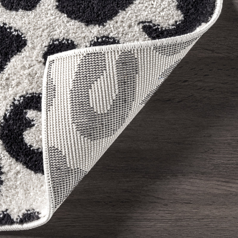 Tapis gris foncé Mariska, Rectangle de 3 pi x 5 pi
