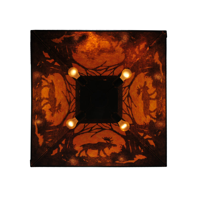Rustic Lodge 4 - Light Pendant