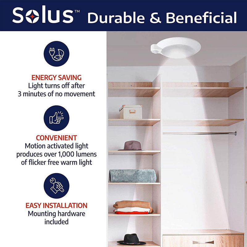 Polycarbonate LED Flush Mount