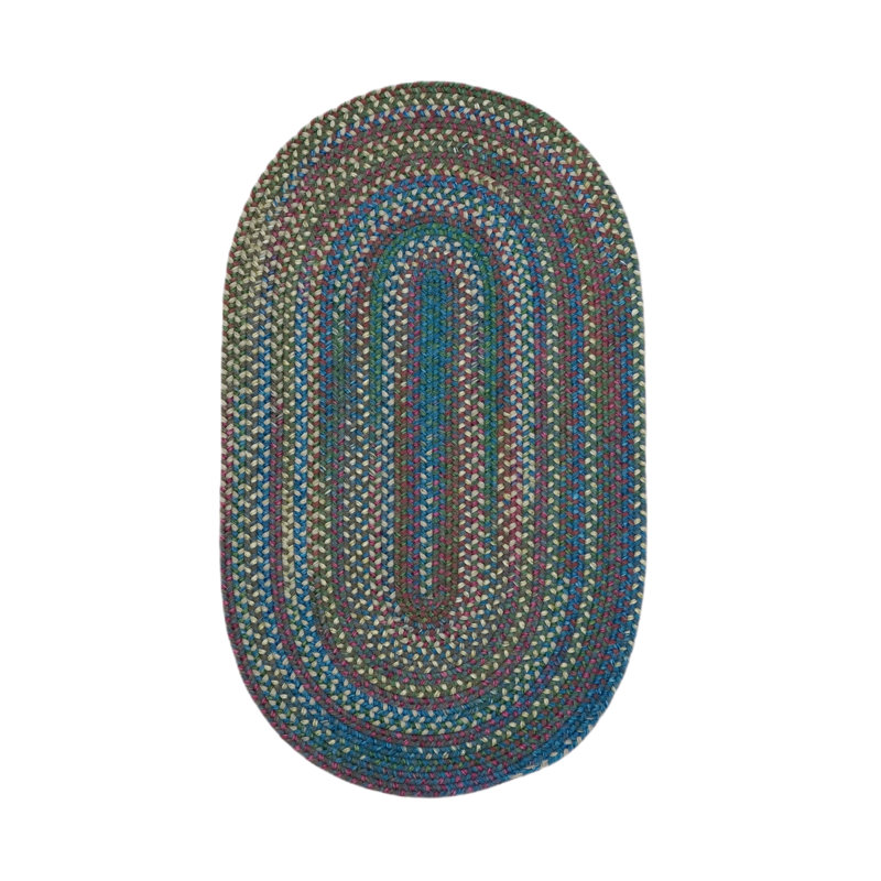 Tapis réversible New England Braid, Ovale 2 pi x 3 pi