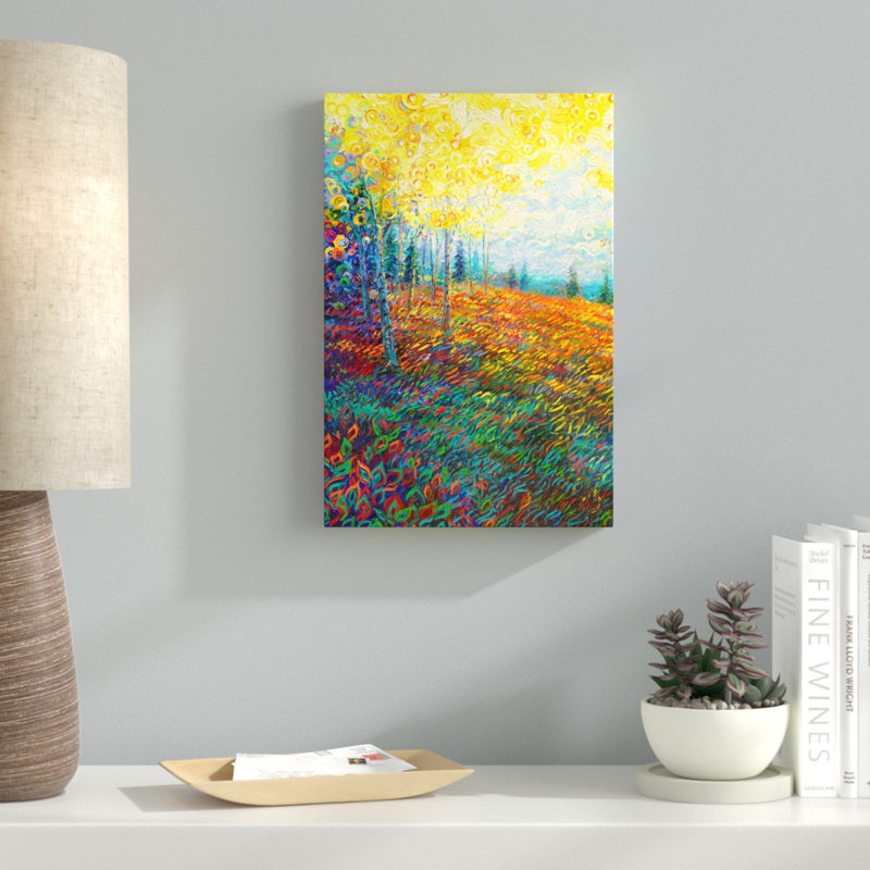 « equilibre » par iris scott, reproduction d’impression sur toile tendue, H 60 po x l 40po x P 1,5 po, Toile tendue