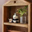 Tablette murale rustique en bois massif