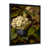 Impression noire sur toile encadrée