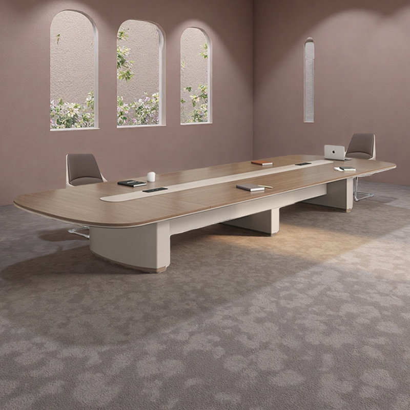 Table de conférence simple et moderne, H 30 po x L 157,48 po x l 55,11 po