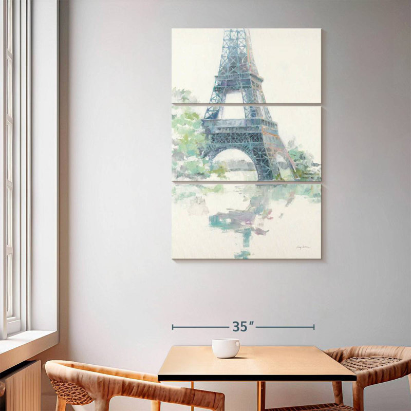 Lilie Daybreak In Paris, 65" H x 42" W