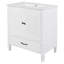 Ensemble de meuble-lavabo avec lavabo double / 2 armoires avec organisateurs de porte / 3 tiroirs / meuble-lavabo-113435731