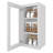 Plywood Pre-Assembled Wall Cabinet with Adjustable Shelves Glass not included-1542269664-1542119198