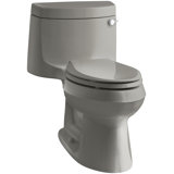 Cimarron 1.28 GPF Water Efficient Elongated One-Piece toilet (Seat Included)