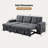 Left Hand Facing Sleeper Sofa & Chaise
