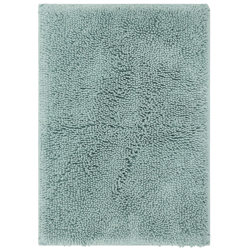 Tapis de bain antidérapant Dinuba, Glacier, L 17 po x L 24 po