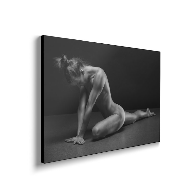 Toile métallique de Steelpix - Bodyscape par Anton Belovodchenko - impression d'art mural