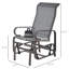 Fauteuil oscillant de patio - conception ergonomique