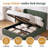 Gaillarde Hydraulic Lift Up Storage Upholstered Platform Bed-1203350122-1203350117