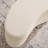 Hygge 39.4" W Beige Upholstered Curved Crescent Storage Bench with Sherpa & Linen-698983694