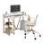 Techni Mobili Industrial Writing Desk-4854731
