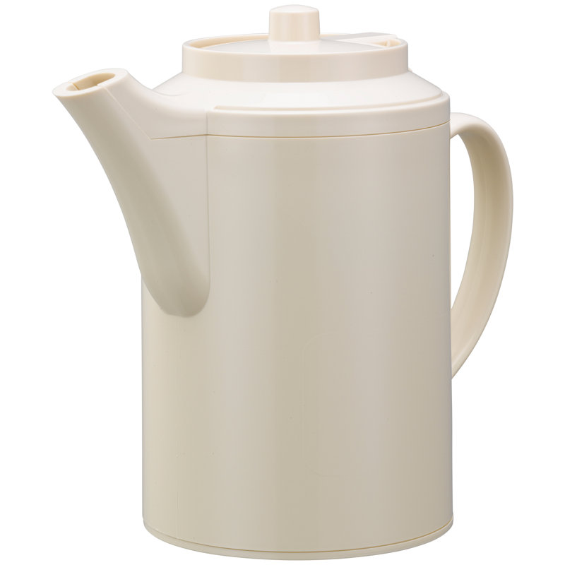 Plastic 16oz Teapot, Almond